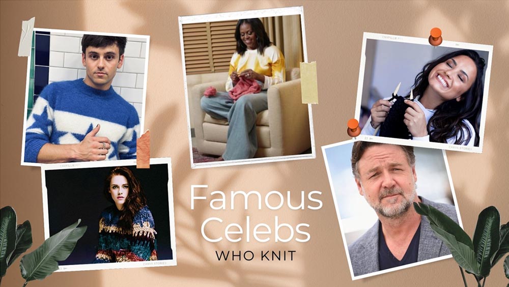 10 Famous Personalities Who Knit