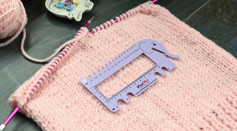 Gauge for Knitting and Crochet