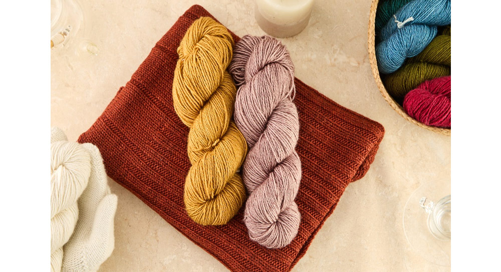 Merino Silk  Yarn- Luna