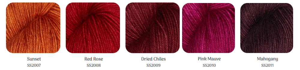 Yarn Selection for Vintage Stripes: Terra Yarns