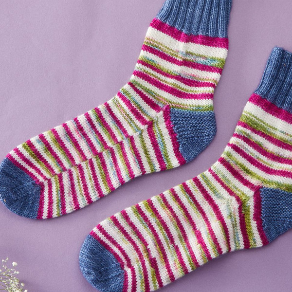 Knit Your First Pair of Socks - Easy and Free Pattern Guide