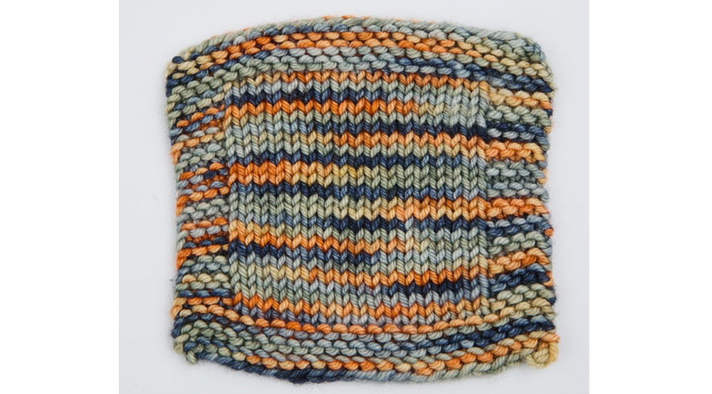 Knitted Dishcloths using Symfonie Yarns Newyork Newyork color