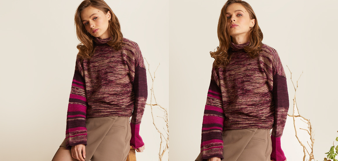 Pattern: Sonata Mismatch Pullover