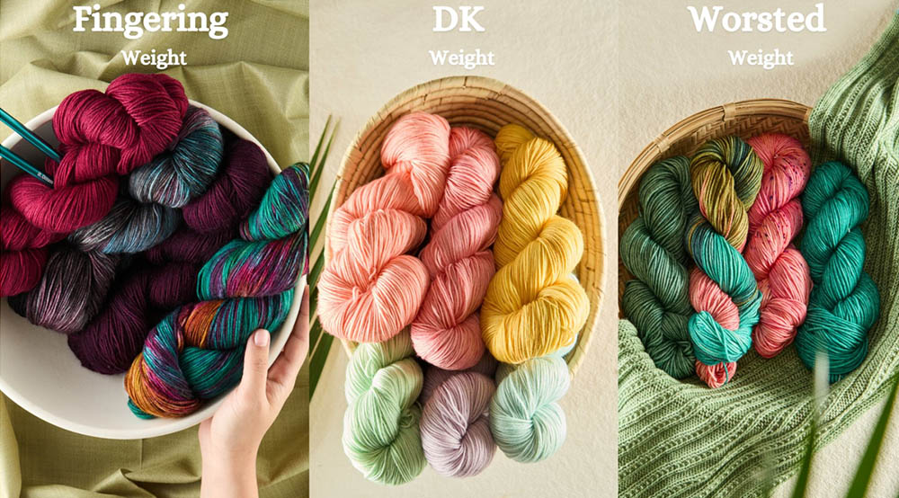 The Ultimate Guide to Yarn Weights: Fingering, DK (Double Knit) vs Worsted